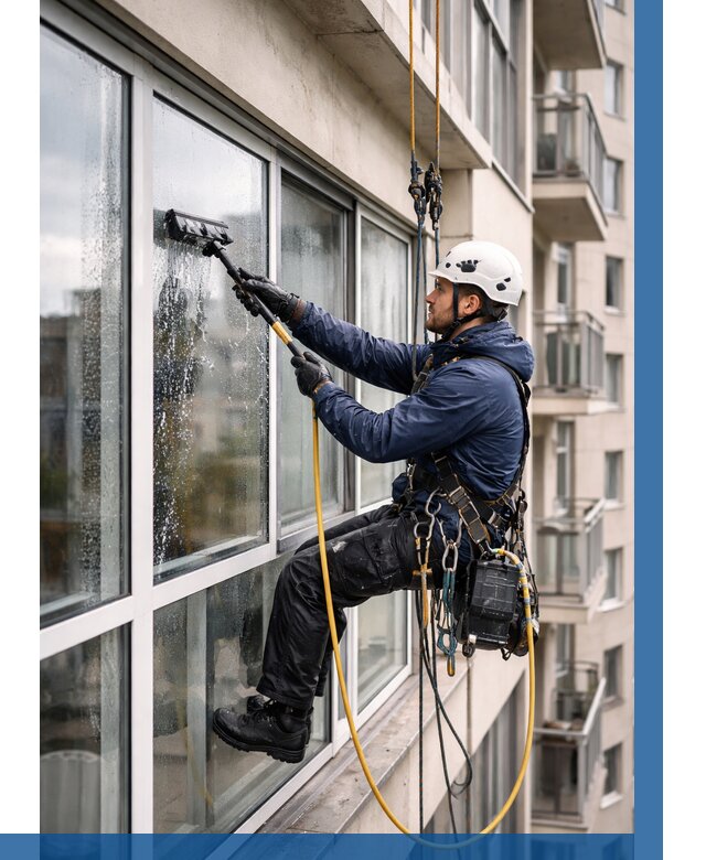 Мойка балконного остекления в Можге от 3545 р. | ВЫСОТНИК-Мжг