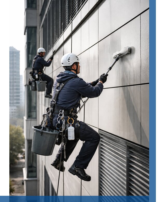 Мойка вентилируемого фасада в Можге от 253 р. | ВЫСОТНИК-Мжг