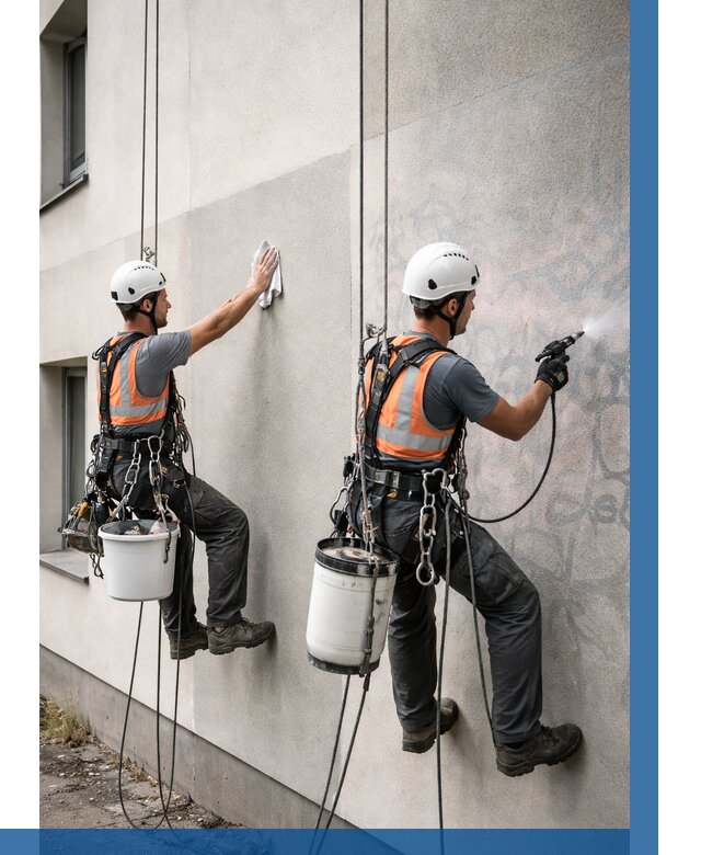 Антиграффити покрытие фасада в Можге от 608 р. | ВЫСОТНИК-Мжг