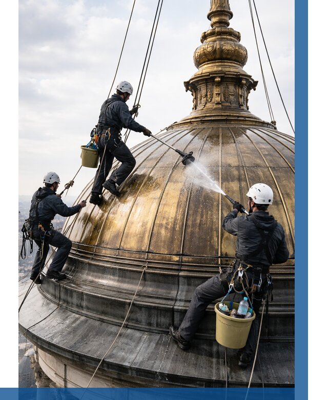 Мойка куполов и шпилей в Можге от 8102 р. - заказать | ВЫСОТНИК-Мжг