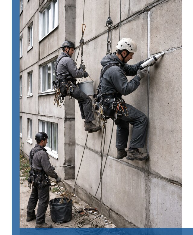 Герметизация межпанельных швов в Можге с гарантией герметичности