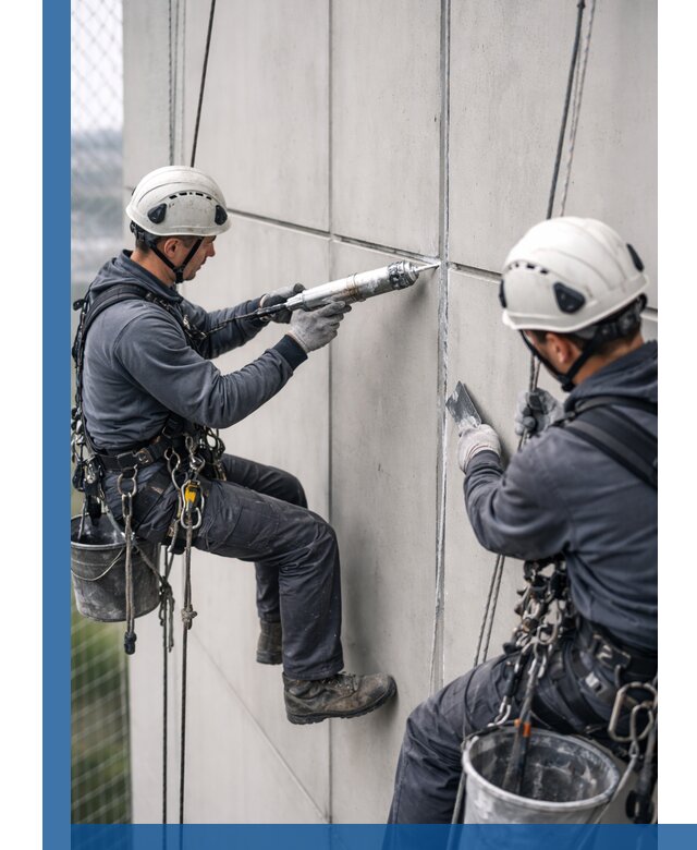 Первичная герметизация швов фасадов и кровель в Можге