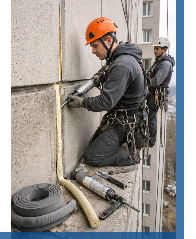 Теплый шов межпанельные швы в Можге от 709 р. | ВЫСОТНИК-Мжг