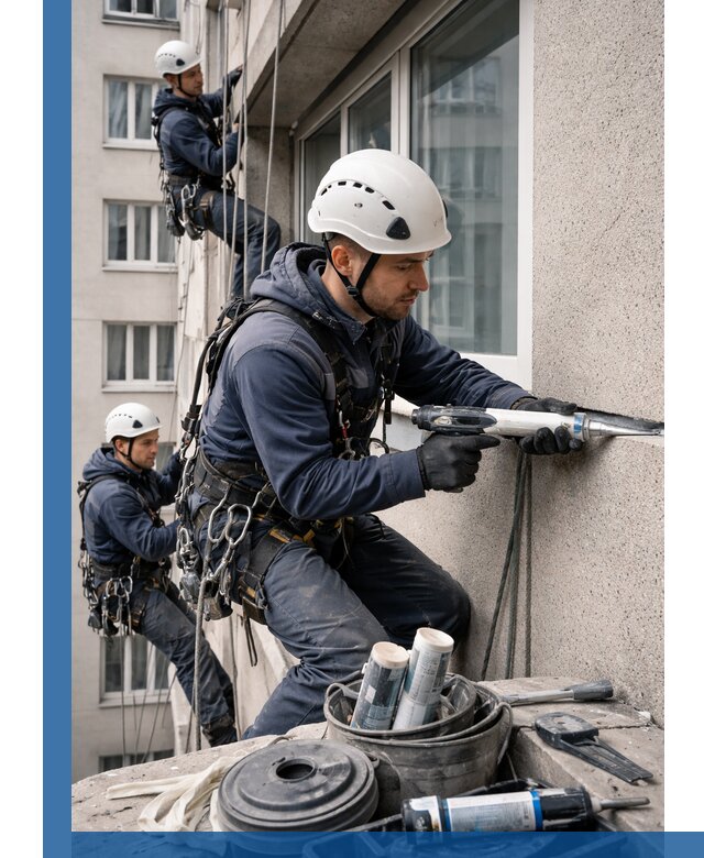 Герметизация швов лоджии в Можге профессионально и надежно