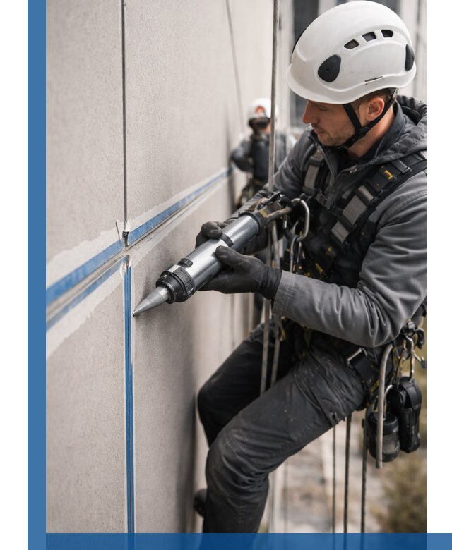 Герметизация стыков фасадных панелей в Можге качественно и быстро