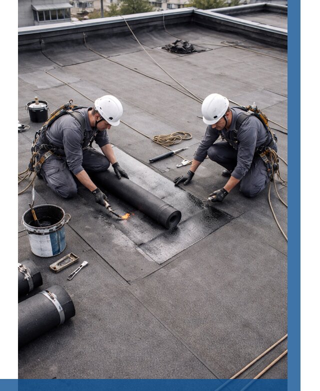 Ремонт мягкой кровли под ключ в Можге от 709 р. | ВЫСОТНИК-Мжг