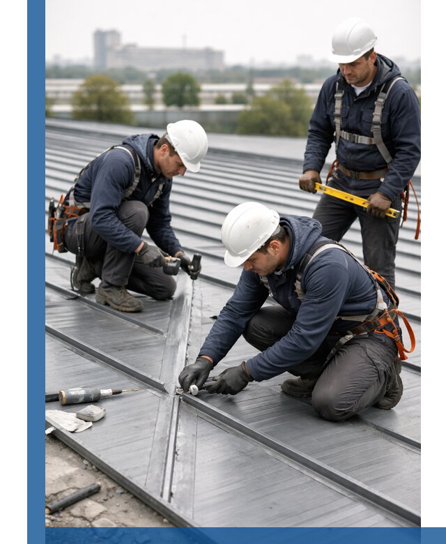 Ремонт фальцевой кровли в Можге срочно и качественно