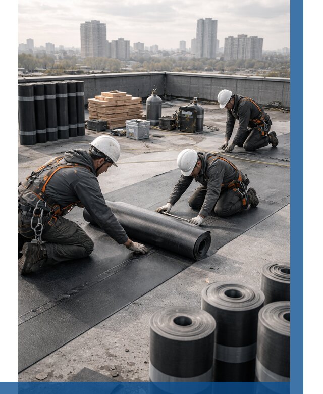 Монтаж мягкой кровли под ключ в Можге от 456 р. | ВЫСОТНИК-Мжг