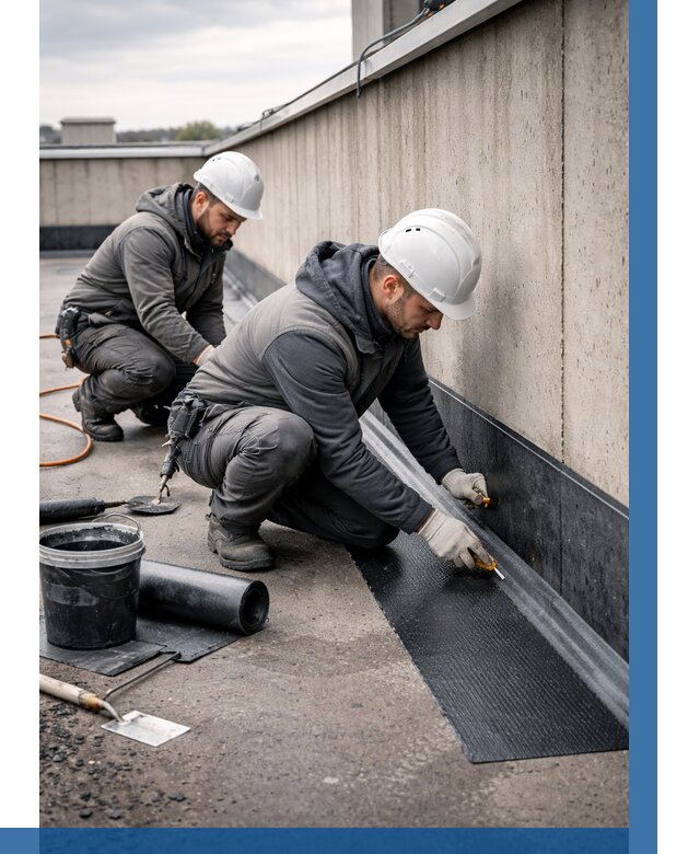 Гидроизоляция примыканий на кровле в Можге от 912 р. | ВЫСОТНИК-Мжг