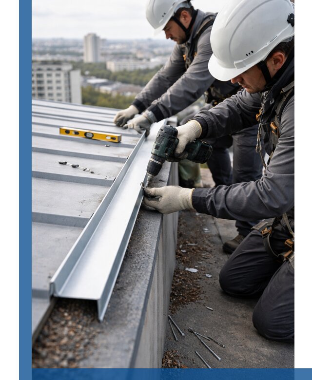 Монтаж капельника на кровле в Можге с гарантией качества