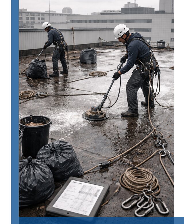 Плановая очистка кровли по графику в Можге для безопасности