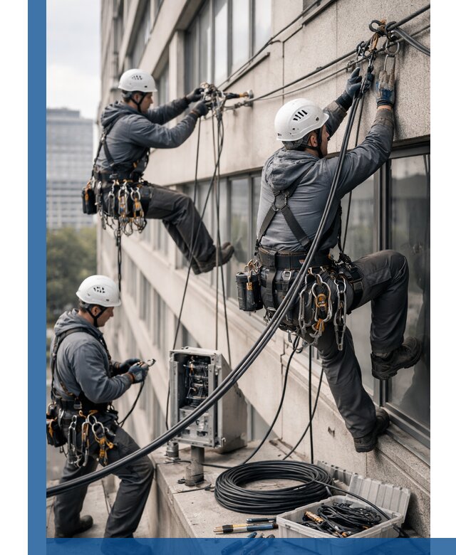 Прокладка оптоволоконного кабеля в Можге под ключ с тестированием