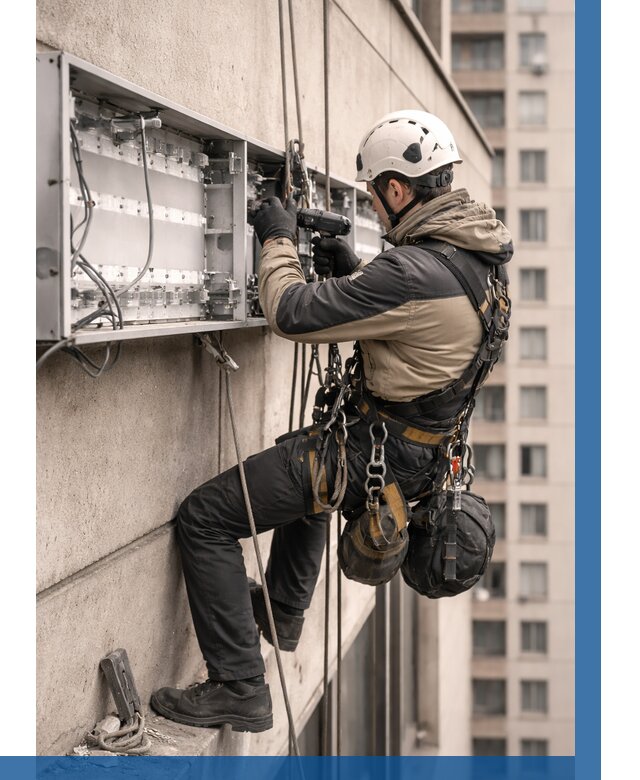 Ремонт вывески на высоте в Можге от 4558 р. | ВЫСОТНИК-Мжг