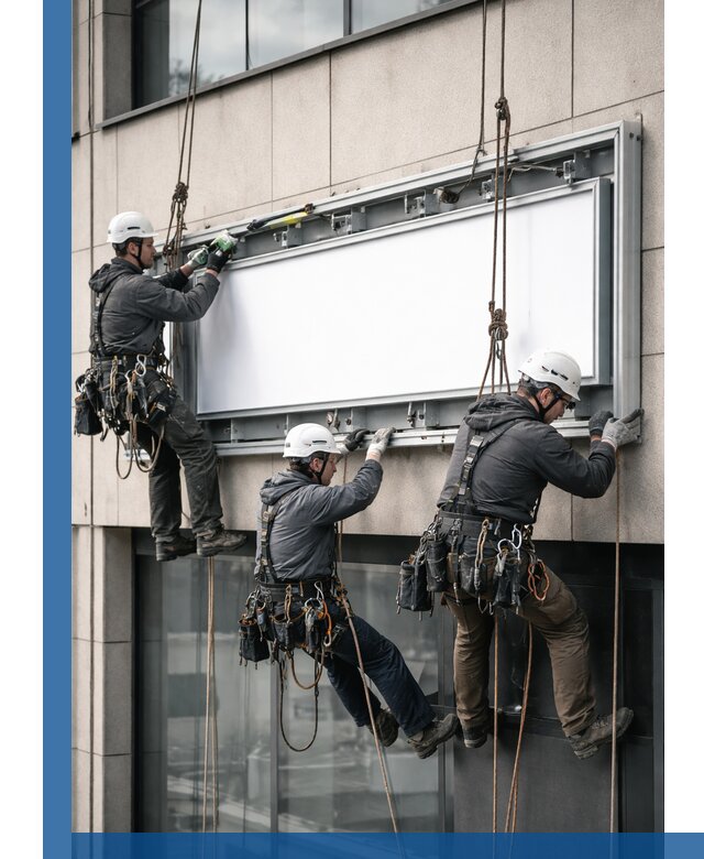 Профессиональный монтаж светового короба под ключ в Можге