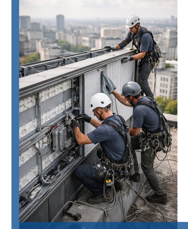 Профессиональное обслуживание крышной рекламы в Можге под ключ