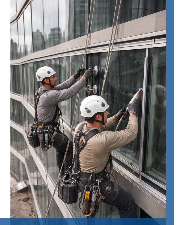 Радиусное остекление фасада в Можге от 12154 р. | ВЫСОТНИК-Мжг