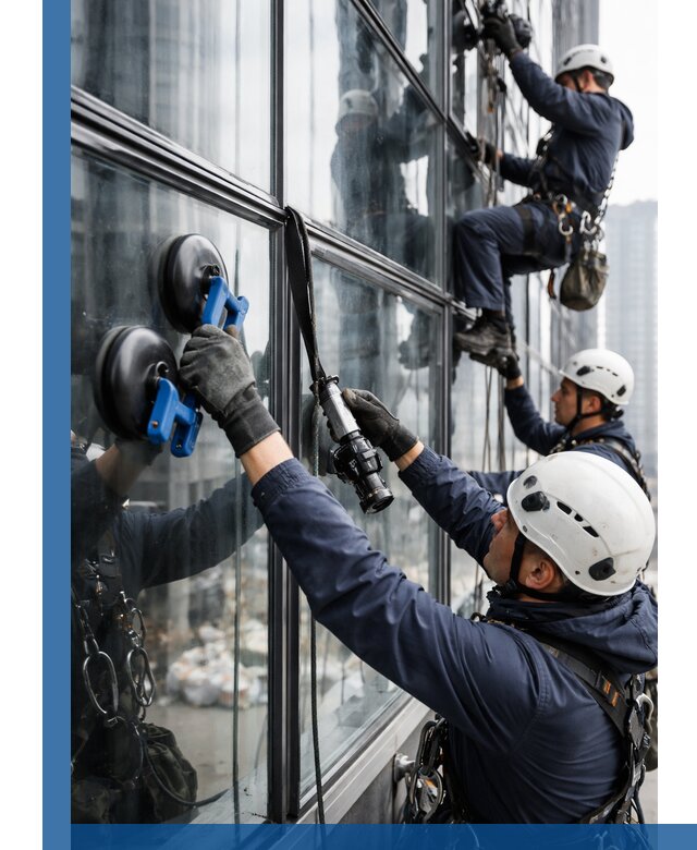 Радиусное остекление фасадов под ключ в Можге с гарантиями