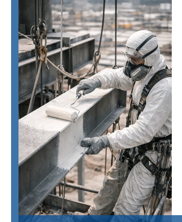 Профессиональная огнезащитная обработка металлоконструкций в Можге