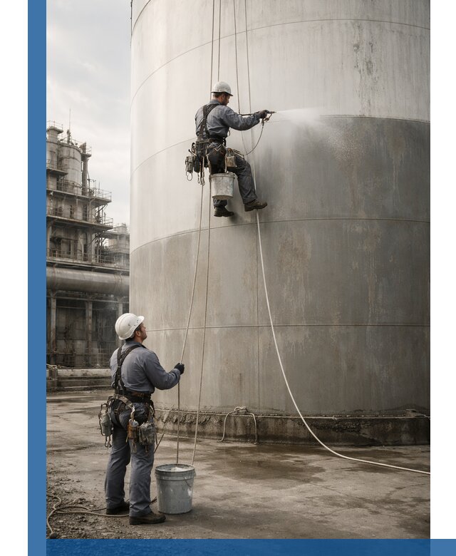 Покраска стальных резервуаров и емкостей в Можге профессионально