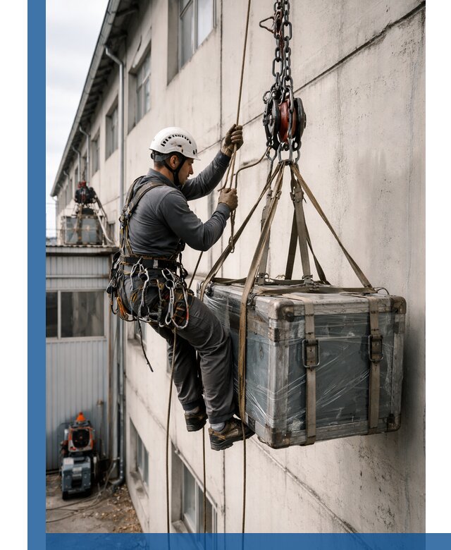 Подъем грузов на высоту в Можге для промышленных объектов