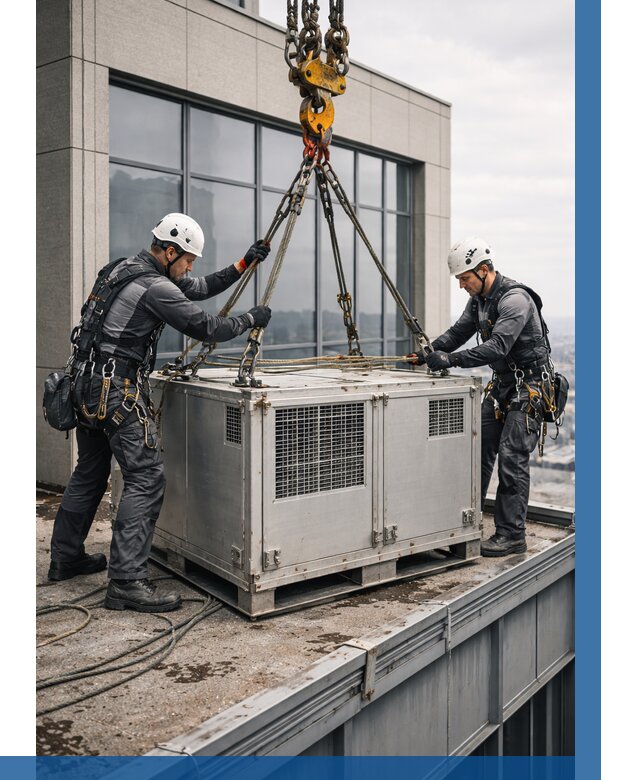 Такелажные работы на высоте в Можге от 8102 р. | ВЫСОТНИК-Мжг