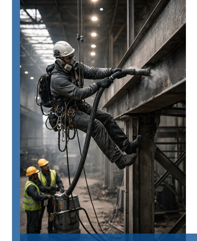 Обеспыливание конструкций в цехах промышленного производства в Можге