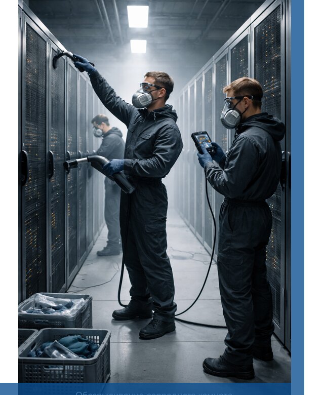 Обеспыливание серверной комнаты в Можге от 4558 р. | ВЫСОТНИК-Мжг