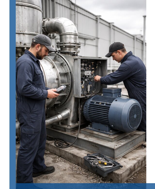 Техническое обслуживание промышленного оборудования в Можге