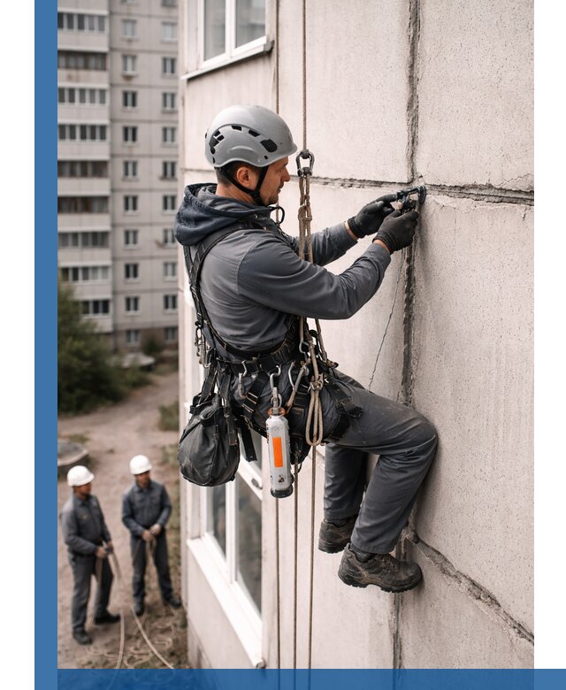 Обследование межпанельных швов и герметизация в Можге