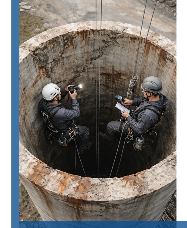 Обследование дымовой трубы: диагностика и оценка состояния в Можге